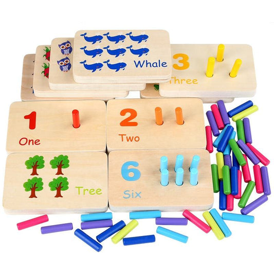 Montessori Wooden Math Toy