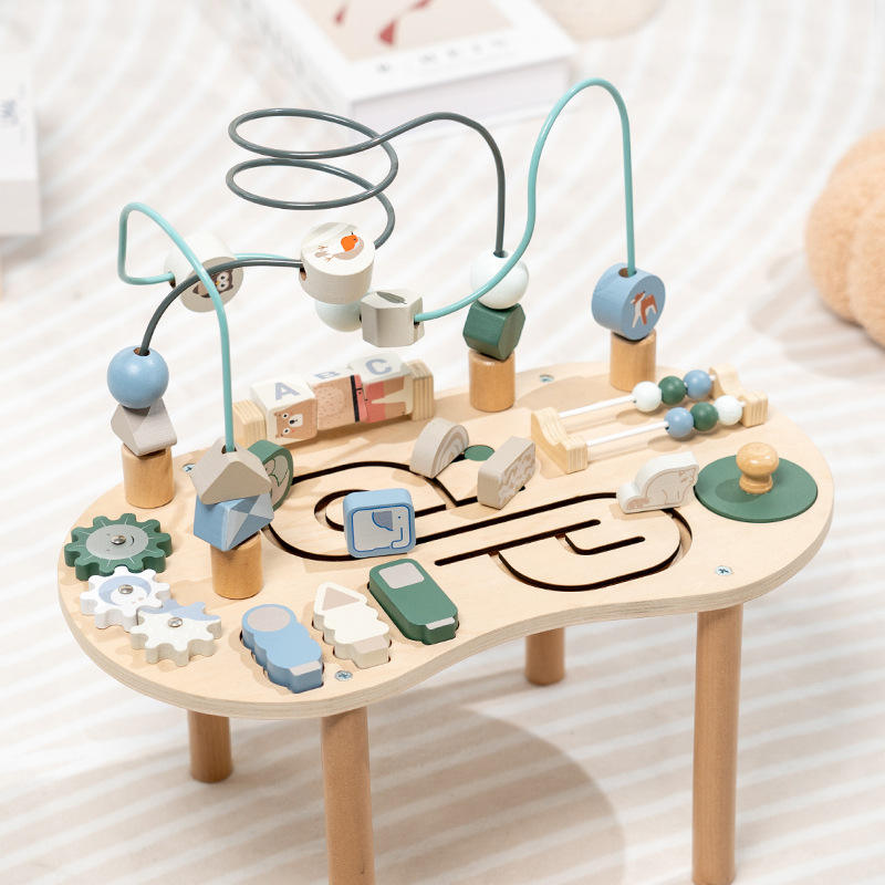 Wooden Montessori Busy Board