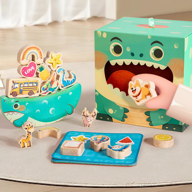 Wooden Animal Stacking & Balance Game