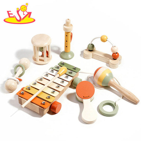 Wooden Musical Instrument Set