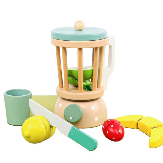 Wooden Kitchen Appliance Play Set